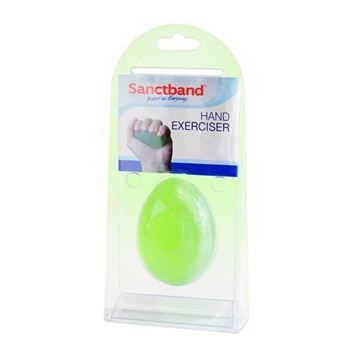Balle exercice en gel ovale pour les mains