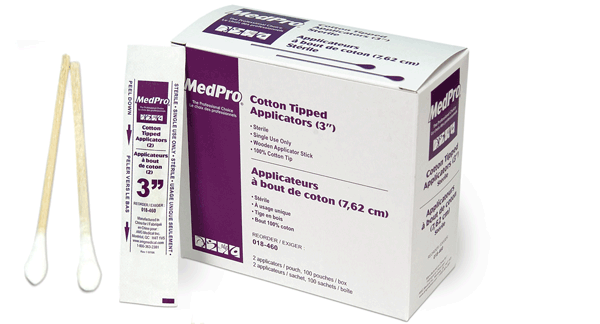 Applicateur à bout coton - Trousses de Premiers Soins GM