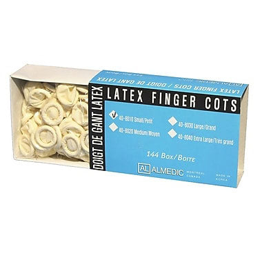 Doigtier latex - Trousses de Premiers Soins GM