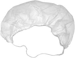 Couvre barbe Plissé 18'' blanc - Trousses de Premiers Soins GM