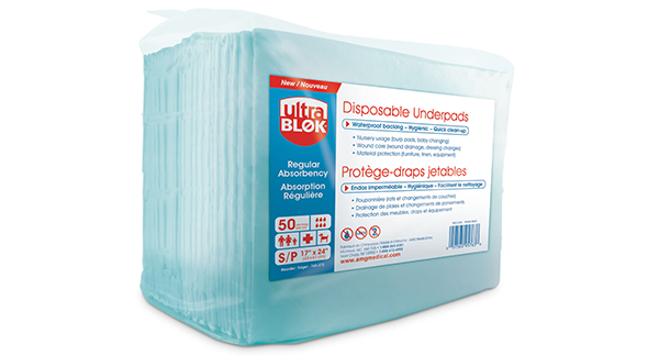 Protège draps jetable - piqué - Trousses de Premiers Soins GM