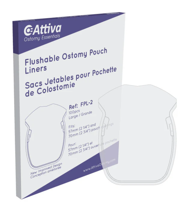 Sac jetable pour colostomie format régulier