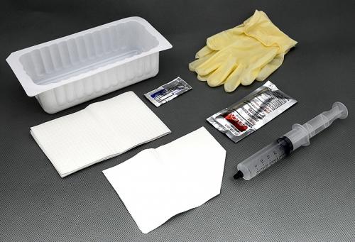 Plateau d'insertion pour catheter
