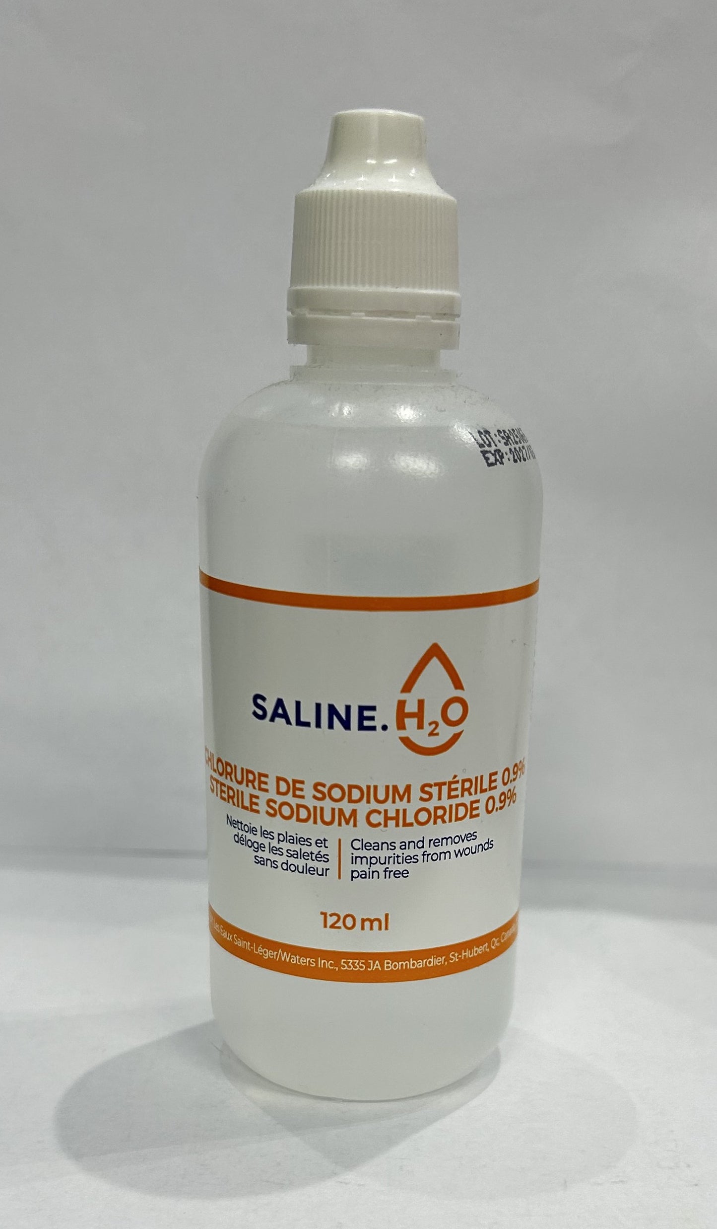 Solution eau saline 0.9% - Trousses de Premiers Soins GM