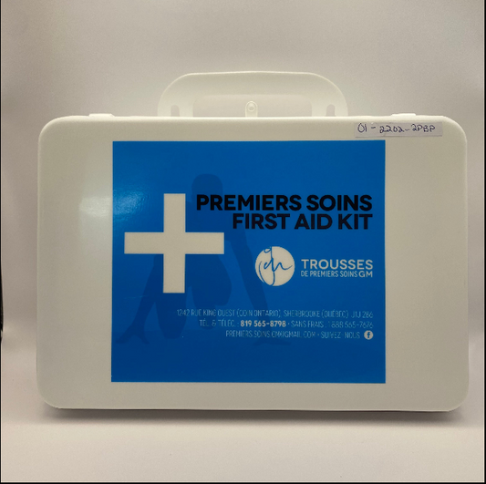 Trousse premiers soins complète- 51 à 100 Pers. - En Plastique