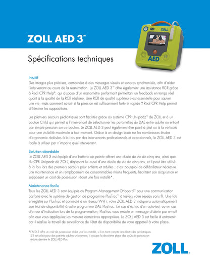 ZOLL AED Plus Defibrillator (AED)