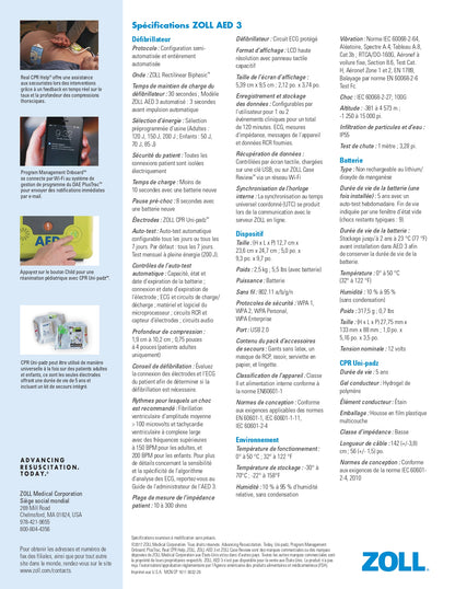 ZOLL AED Plus Defibrillator (AED)