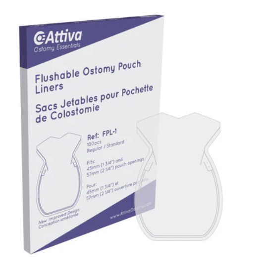 Sac jetable pour colostomie format régulier
