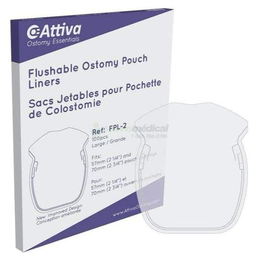 Sac jetable pour colostomie